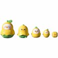 thumbnail image 2 of Russian Nesting Dolls Toy, 5-Layer Stacking Ducks Pear Set, Early Learning Puzzle Game, Montessori Educational Toy For s, Cute Shower Birthday Gift, 2 of 9