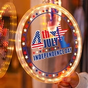 EGNMCR Independence Day LED Lights Home Decor Hanging Decorations Event Party Decoration Scene Arrangement a Lighting