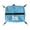 Blue, variant on Waterproof Kayak Deck Bag, 9.84x9.84x3.15in Paddleboard Storage Pouch with 4 Hooks, Compact Dry Bag for Beach & Outdoor Essentials, 1PC (Black)