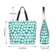 thumbnail image 5 of Disketp Green Baseball Bolsa Tote Estampada para Mujer, Bolso de Hombro y de Mano para Compras y Viajes, 5 of 8