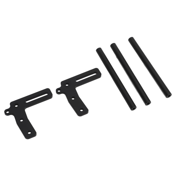 Parachoques delantero RC parachoques delantero de coche RC con recubrimiento de polvo negro para reemplazo de accesorios de coche RC ANGGREK Otros