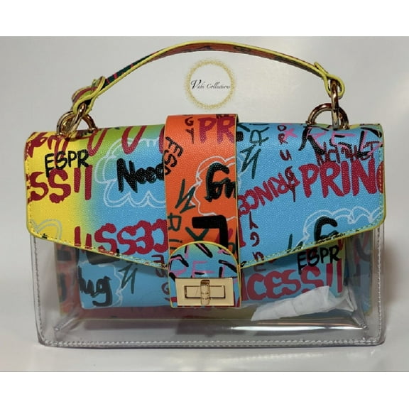 Grafitti Clear Purse & Wallet