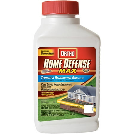 Ortho Home Defense MAX Termite & Destructive Bug Killer Concentrate (Trenching), 16