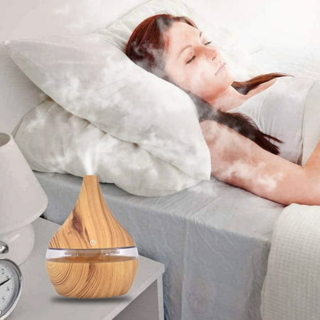 

Humidifiers for Bedroom Large Room Top Fill Cool Mist Humidifiers Scent Diffuser Upgraded Full Process Visualization Plant Humidifier Indoor for Car Office Bedroom