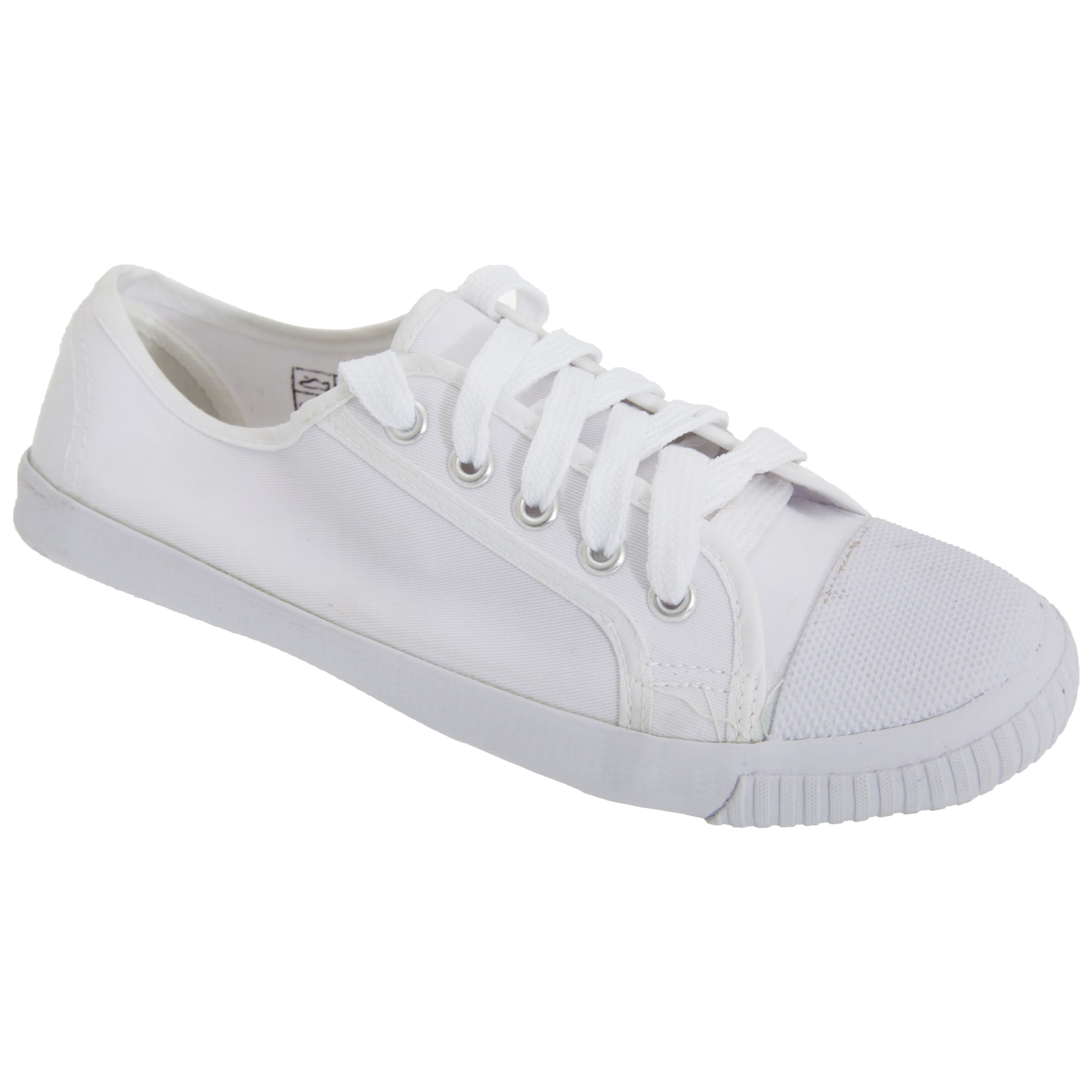 kids white plimsolls