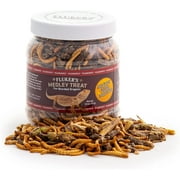 Fluker's Medley Treat for Bearded Dragons, Grasshoppers, Mealworms and Crickets, 1.8 oz