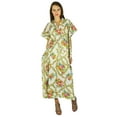 thumbnail image 2 of Phagun Caftan Dress Printed Maxi Nightwear Cotton Bohemian Women Kaftan, 2 of 2
