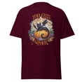 thumbnail image 3 of Too Cute to Spook Halloween Cat Pumpkin Graphic Tee, Unisex Cotton Shirt, Sizes S-3XL, 3 of 9
