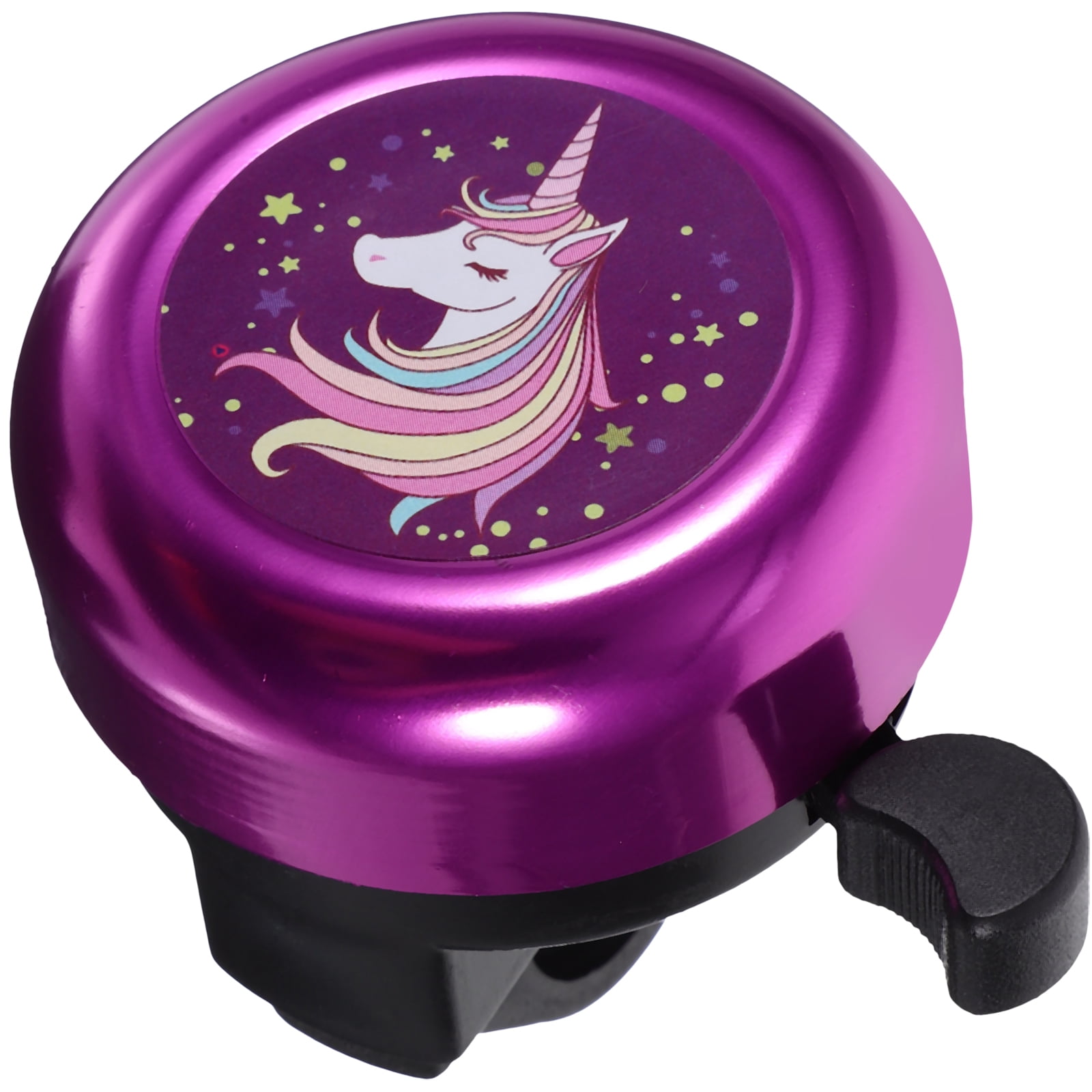 MyMiniFactory Bike Bell for Kids, Unicorn Pink, Fits 20-25mm