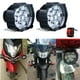 thumbnail image 2 of à moto Proyector LED brillante Lámparas para scooter Iluminación auxiliar, 2 of 8