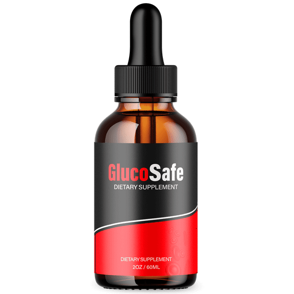 GlucoSafe Advanced Formula Drops Natural Support Supplement Gluco Safe 30 Servings