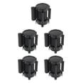 thumbnail image 1 of maskred Versatile Retractable Stanchion Queue Barrier for Effective Crowd Management Black 3meters 5Set, 1 of 6