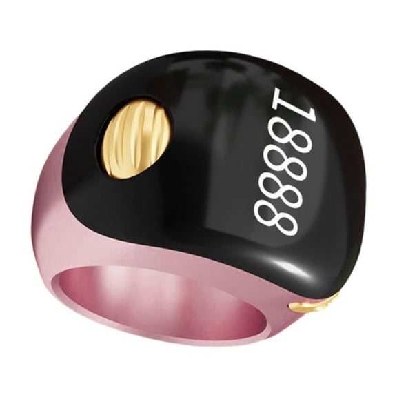 Small Digital Tasbih Zikr Rings 3 Size Interchangeable Waterproof Prayer Counter Rings Prayer Device Upgrades for Muslims