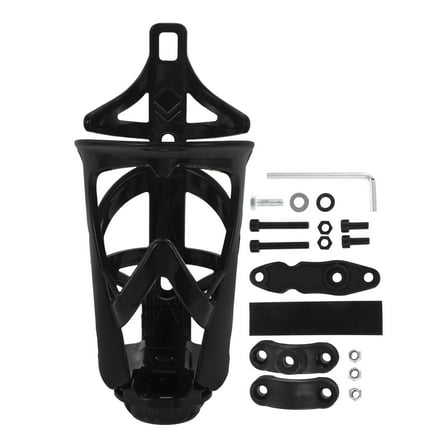 Luxshiny 1Pcs Black Bike Cup Holder for Motorcycle Riders Extendable Design