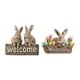 thumbnail image 1 of 2 letreros de madera de bienvenida de , decoración de puerta de Pascua de madera, placa colgante de Pascua, decoración de letrero de, 1 of 6