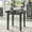 Black, variant on TMS Chadwick 40” Round Solid Wood Drop Leaf Dining Table, Midnight Blue