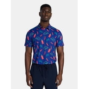 Birdie Bound Men' s & Big and Tall Golf Polo Shirts, Sizes XS-4XLT