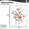 thumbnail image 4 of Stupell Industries Shabby Chic Spring Meadow Wild Flowers White Framed Giclee Art, 24 x 30, by Livi Finn, 4 of 8