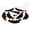A, variant on Yangka Halloween Garland Bat Wooden Beads Felt Ball Banner, Black Orange White Hanging Decor For Fireplace Mantel Door Window Party Decoration