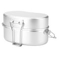 thumbnail image 1 of Lefu Camping Pot Lunch Box Aluminium Cooking Cookware Hiking Picnic Lunch Box 1L, 1 of 9