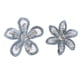 thumbnail image 1 of 2 piezas de diseño de cristal coser en apliques bolsa Azul Hugo  Apliques de cuentas bordadas, 1 of 10