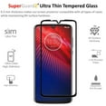 thumbnail image 3 of For Motorola Moto Z4 / Motorola Moto Z4 Play - SuperGuardZ Full Cover Tempered Glass Screen Protector, Edge-To-Edge, 9H, Anti-Scratch, Anti-Bubble, Anti-Fingerprint, 3 of 4