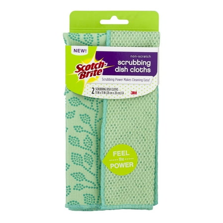 dish scrubbing scotch brite cloths ct