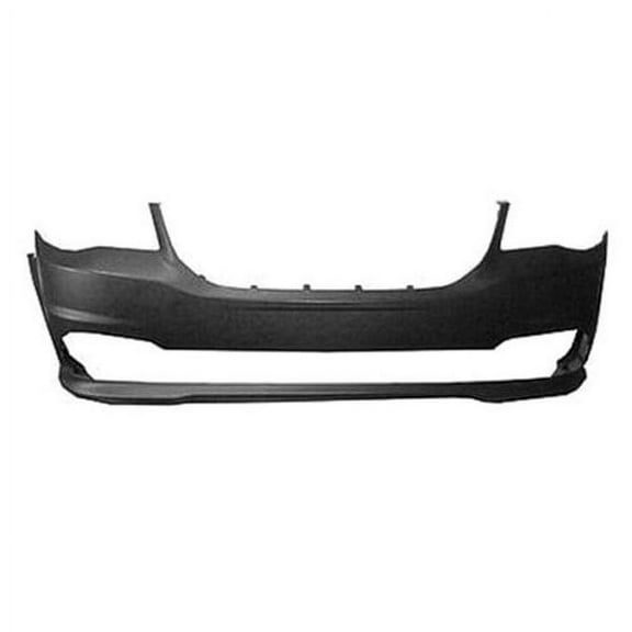 For 11-15 Grand Caravan Front Bumper Cover Assembly Primed Plastic CH1000A02