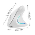 thumbnail image 3 of Hwkond Wireless Mouse Vertical Mouse Laptop Desktop USB Wireless Game Mouse on Clearance, 3 of 5
