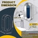 thumbnail image 2 of 700ml Automatic Soap Dispenser With Sensor Wall-mounted Contactless Soap Dispenser Disinfectant Dispenser, 2 of 5