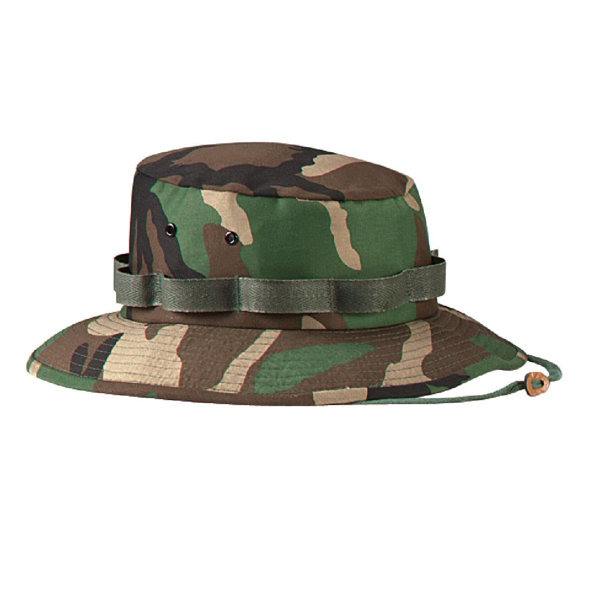 camo jungle hat