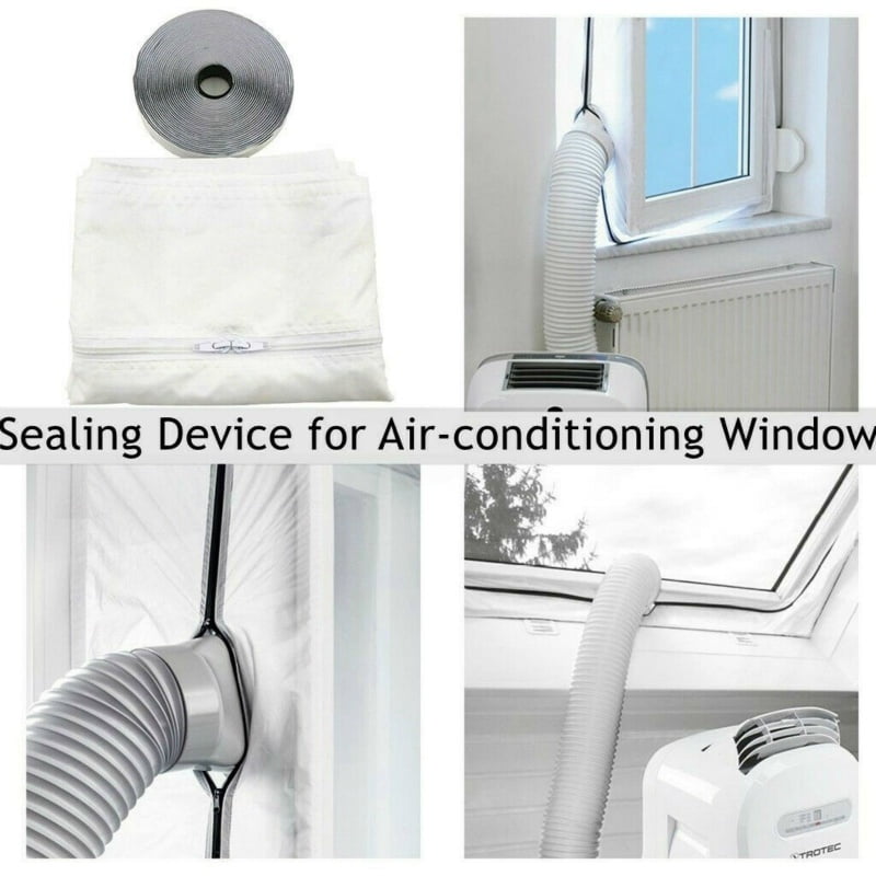 4M Airlock Window Seal Living Room Mobile for Portable Air Conditioner