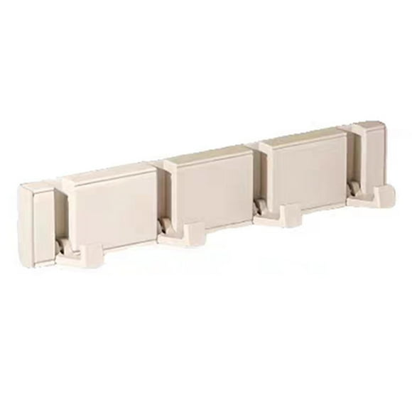 Gancho invisible para puerta de baño detrás del gancho para ropa plegable percha plegable para ropa