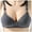Dark Gray, variant on TAGOLD Womens Plus Size Bra,Summer Casual Bras for Womens, Woman's Fashion Plus Size Wire Free Comfortable Push Up Hollow Out Bra Underwear