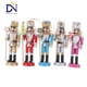 thumbnail image 3 of Adornos de marionetas de Cascanueces, muñecos de banda de soldados de nueces, dibujos animados, miniaturas de decoración de escritorio, 6/12/13cm, 3 of 5