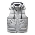 thumbnail image 2 of YueHuiYing Men's Winter Jacket Warm Puffy Vests Outdoor Sleeveless Lightweight Windproof & Warm Zipper Vest, 2 of 3