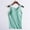 Mint Green, variant on RKSTN Pink Womens Tank Tops With Built-in Padded Bra Fashion Solid Color Crew Neck Sleeveless Comfy Sleepwear Spring Summer Casual Lightweight Nightwear Tops