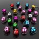 thumbnail image 2 of 24 Uds. De cascabeles para Collar de perro y gato, dijes para Collar de cascabeles para gato con llaveros, cascabeles coloridos para mascotas, colgante de campana ruidosa para gatito y cacho, 2 of 5