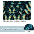 thumbnail image 2 of Butterfly Indoor Carpet Kitchen Rug Office Mat - Polyester Non-Slip Machine Washable, 2 of 6