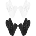 thumbnail image 4 of Men Toe Socks Featuring Breathable Cotton Silicone Material Designed For Shoes Compatibility In Various Colors 2 Pairs, 4 of 4
