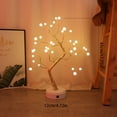 thumbnail image 4 of Wosthever 36/108 LEDS Gypsophila Night Light Pearl Bonsai Table PC Touch Bonsai Tree Fiesta en casa Boda Decoración interior Luz de noche Iluminación y accesorios 36LED Perle, 4 of 6