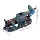 thumbnail image 2 of Decoraciones para peceras de Betta, adornos de resina para peceras, adornos para peceras, naufragios, aviones, adornos para peceras, 2 of 2