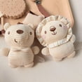 thumbnail image 5 of Organic Cotton Rattles, Baby Colored Cotton Soothing Bed Hangings, Plush Doll Toys,, 5 of 5