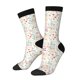 thumbnail image 1 of Balery Wildflower Watercolor 4 Calcetas Largas con Estampado para Hombre y Mujer – Suaves y Transpirables, Talla Única (US 5-11), 1 of 6