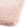 thumbnail image 6 of Rugs.com Bano Luxe Bath Mat Collection Rug – 2' x 3' Cotton Candy Pink Machine Washable Shag Bath Mat, Extra Soft and Absorbent, Non-Slip, Quick Dry, Perfect for Bathroom, 6 of 7