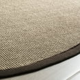thumbnail image 3 of SAFAVIEH Natural Fiber Keane Solid Sisal Area Rug, Sage/Brown, 8' x 10', 3 of 5