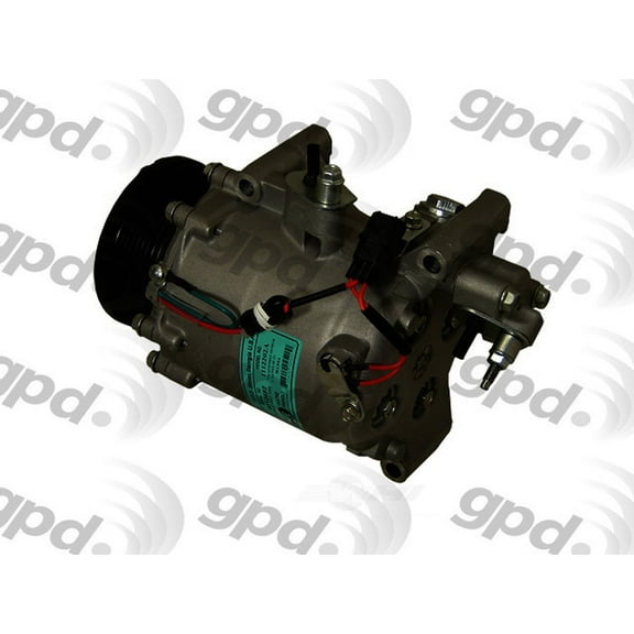Global Parts Distributors New w/ Clutch A/C Compressor Fits select: 2006-2011 HONDA CIVIC
