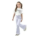 thumbnail image 3 of MAIHAN Girls 2 Piece Outfits Cute Mini Bowknot Print Short Sleeve T Shirt with Flare Leg Pants Set Cute Christmas Outfits Fall Winter Casual Outfit for Girls(White,11-12 Years), 3 of 6