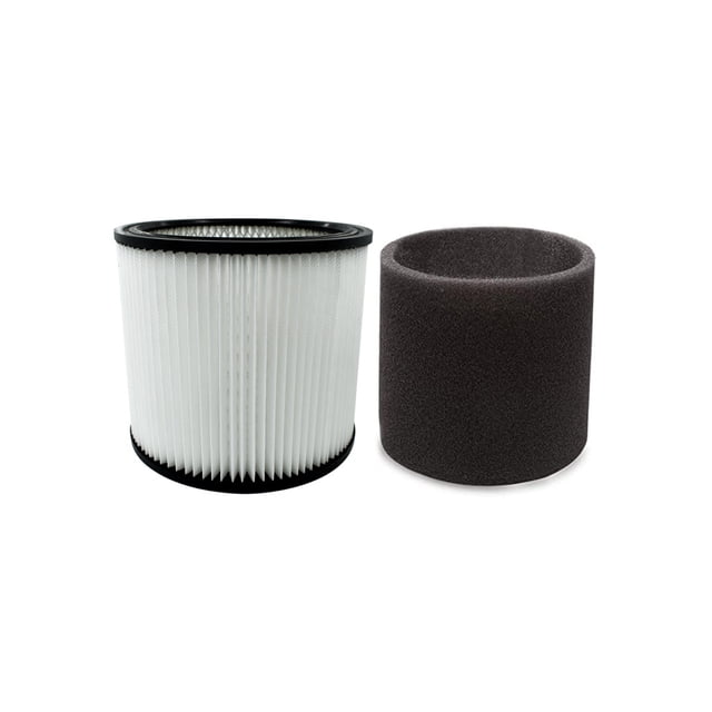 Billuyoard Filtro de elemento ambiental para aspiradora, accesorios de algodón, filtro limpiador de algodón, elimina eficazmente los residuos Suministros de limpieza para el hogar