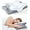 Grey, variant on COOKCOK Pain Relief Cooling Pillow for Neck Support, Adjustable Cervical Pillow Cozy Sleeping, Odorless Ergonomic Contour Memory Foam Pillows, Orthopedic Bed Pillow for Side Back Stomach Sleeper